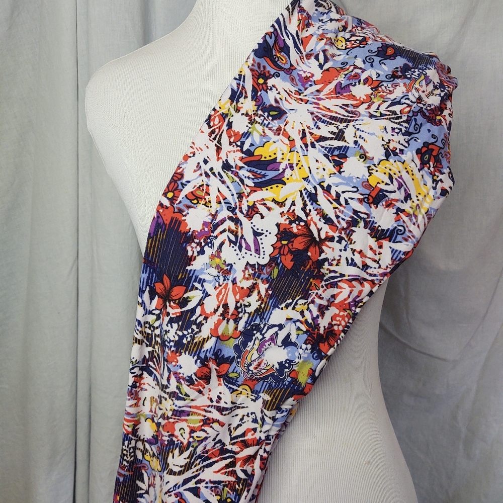 One Size Overlay Print LuLaRoe Leggings
